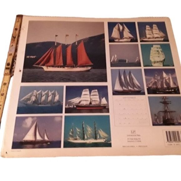 Clipper Ship Print Framed 1997 - Picture 5 of 7